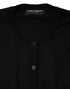 Dolce & Gabbana Black Wool Knit Round Neck Cardigan Sweater